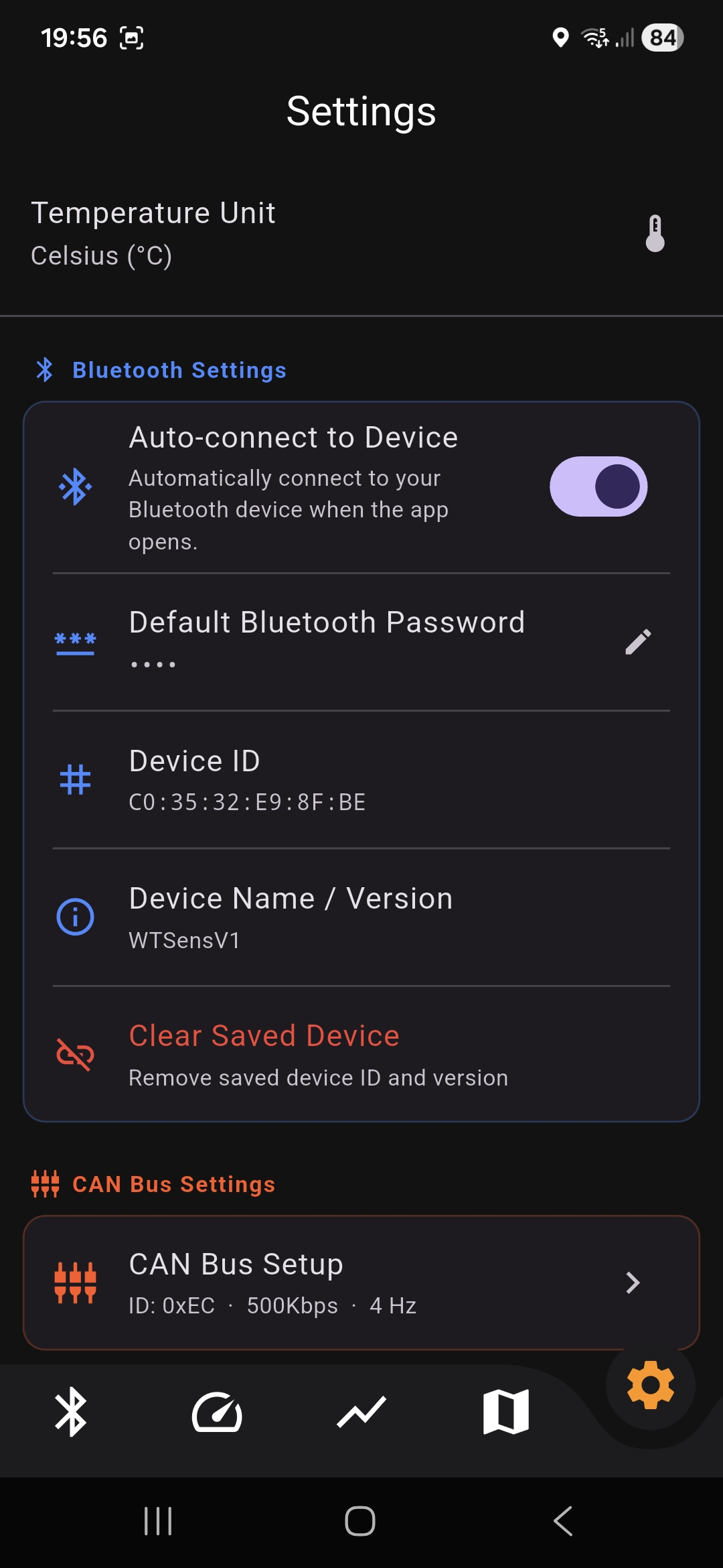 App Settings